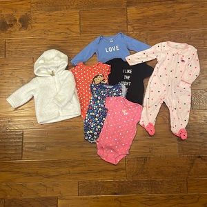 Lot of baby girl clothes ✨ size 9 months